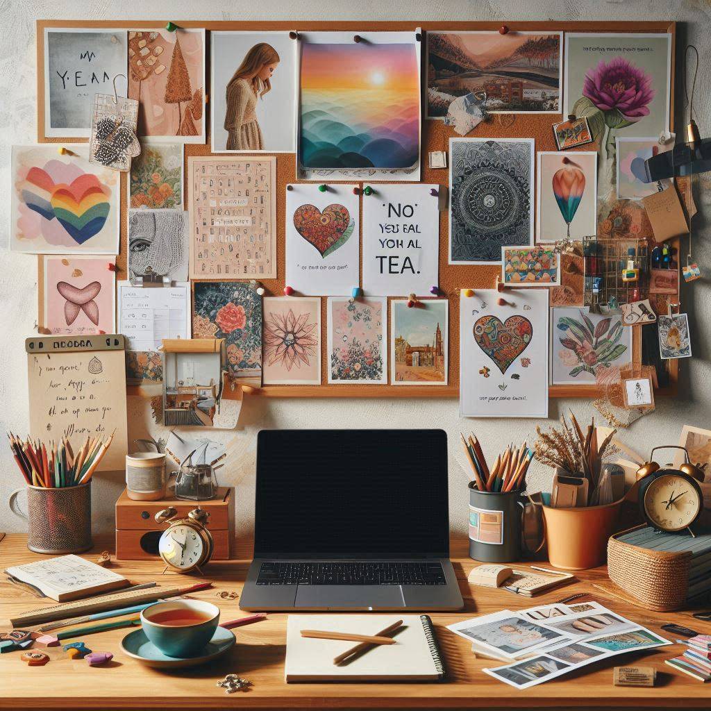 How to Create a Vision Board and Manifest Your Goals