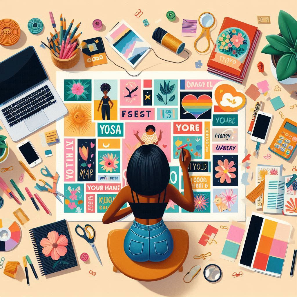 How to Create a Vision Board and Manifest Your Goals