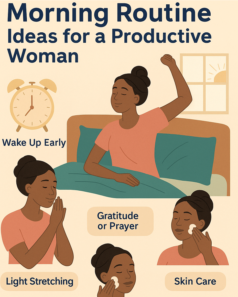 Morning Routine Ideas for a Productive Nigerian Woman