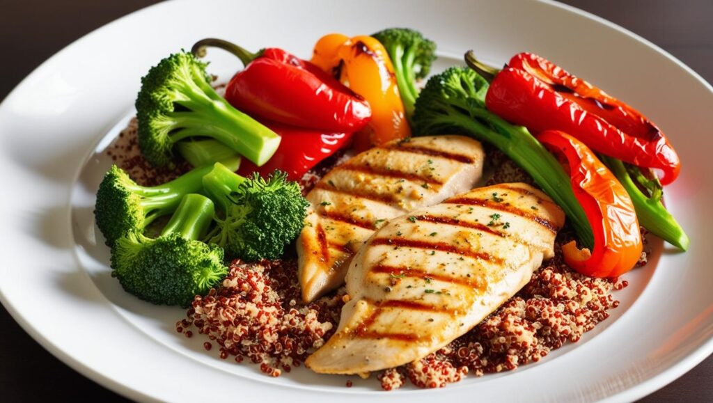 A healthy homemade meal, perfect for a nourishing self-care habit.