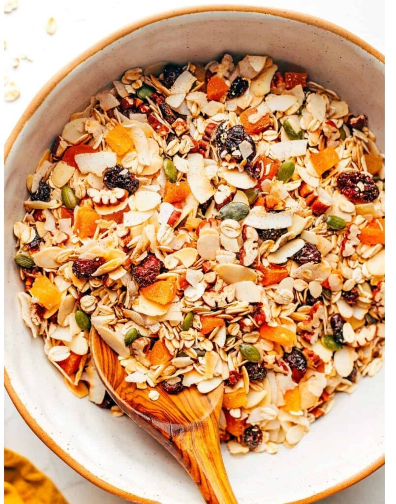Cereal and Fruits