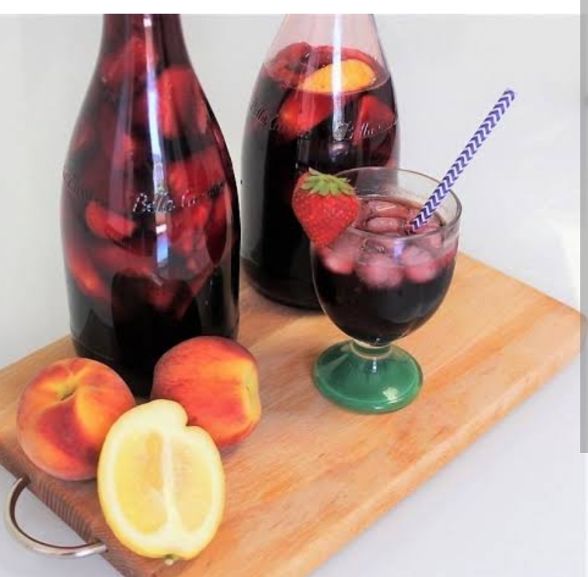 Zobo Sangria – Classic Wine Punch, Nigerian Refreshment