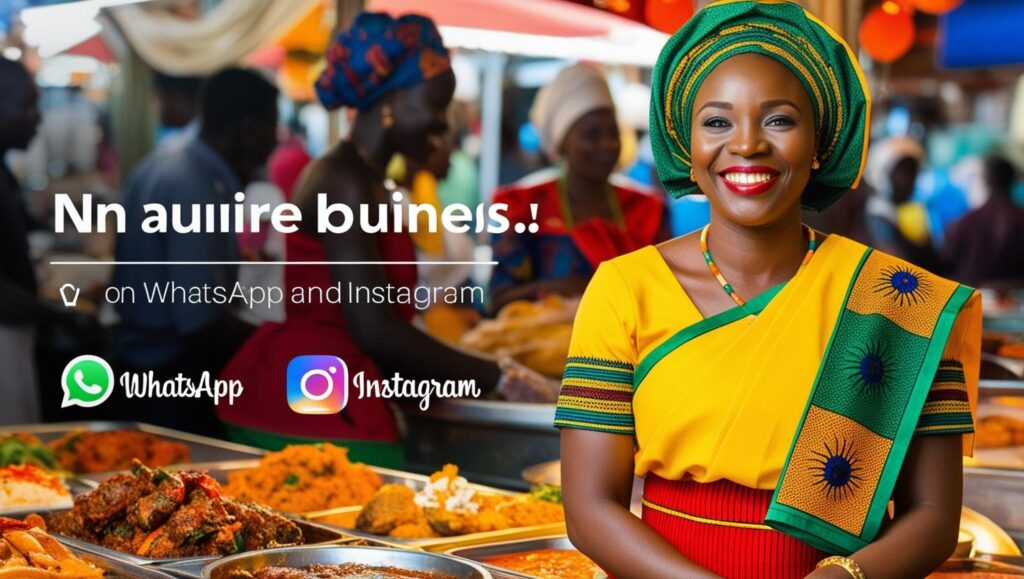 Promote your food business on WhatsApp and Instagram