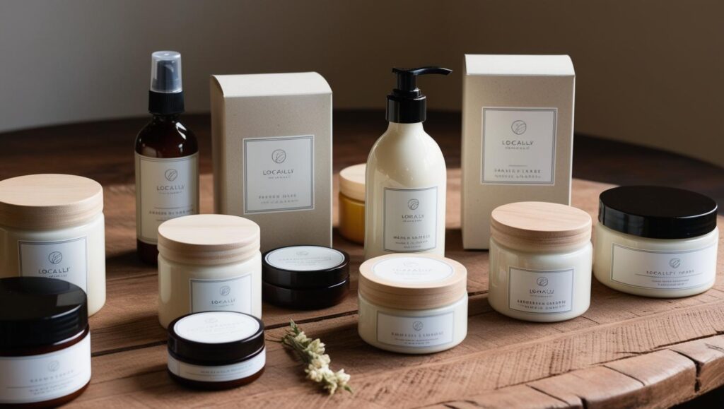 Locally-made products from a small business.