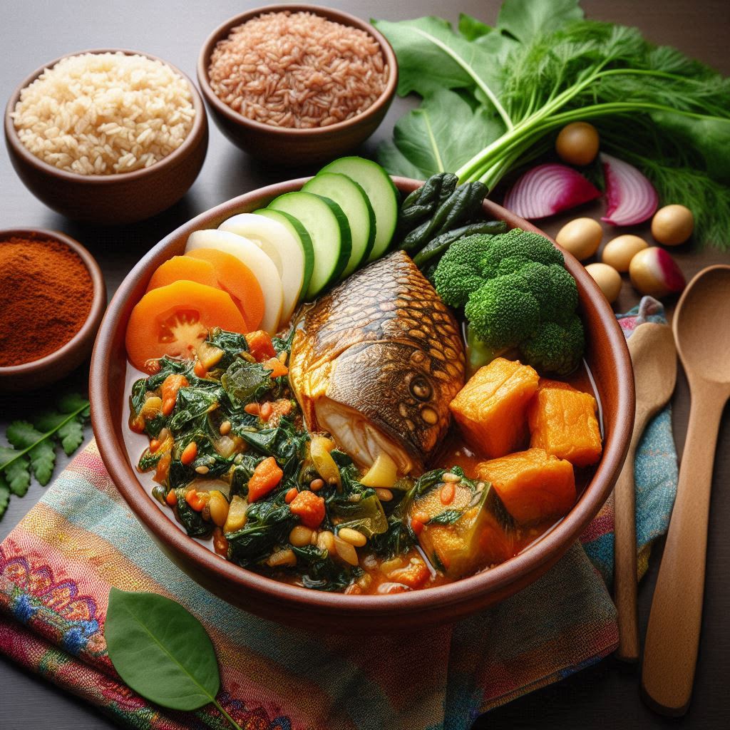 Nigerian food that supports mental well-being
