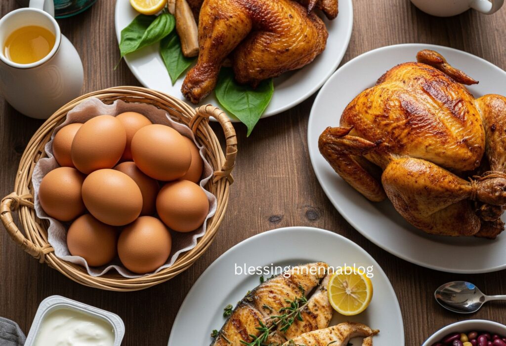 High-protein foods for muscle building in Nigeria