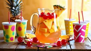  an image of Spiced Pineapple Punch for Parties 