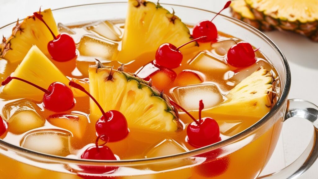Spiced Pineapple Punch for Parties
