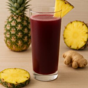 Pineapple Ginger Zobo Fusion 
