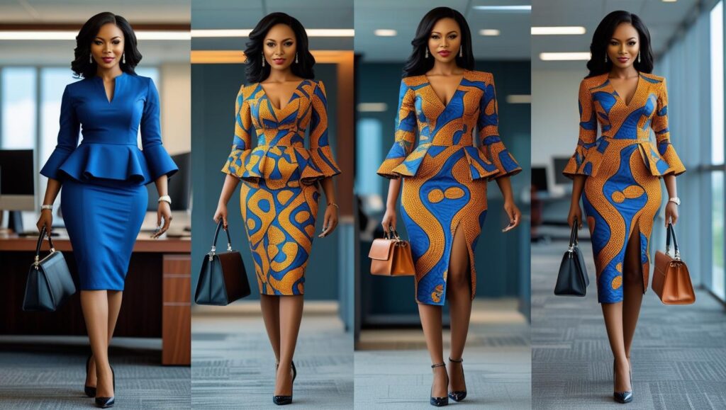 Corporate Ankara Gowns: For Office Slay Queens