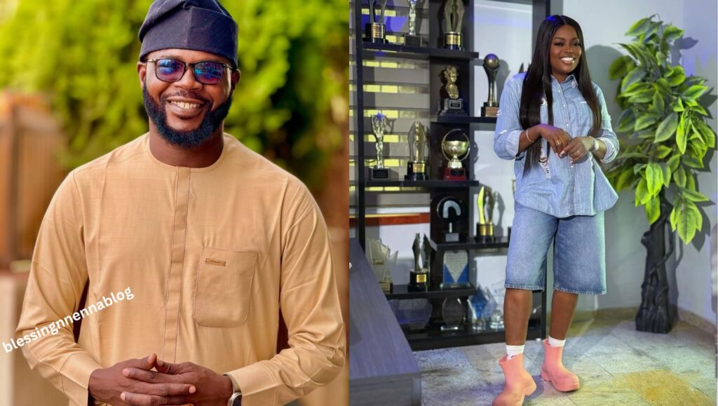 Funke Akindele and JJC Skillz