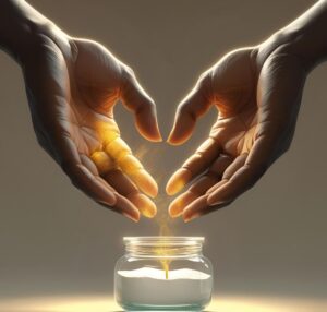 Open hands symbolizing honesty and transparency, a key pillar for building unbreakable trust in a Nigerian couple's relationship.