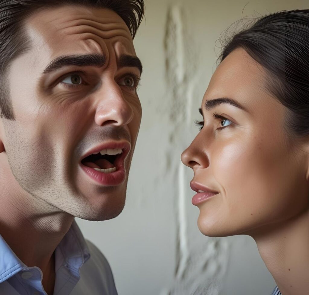 A person actively listening to their partner with empathetic body language, illustrating the 'Listen First' communication hack for Nigerian couples.
