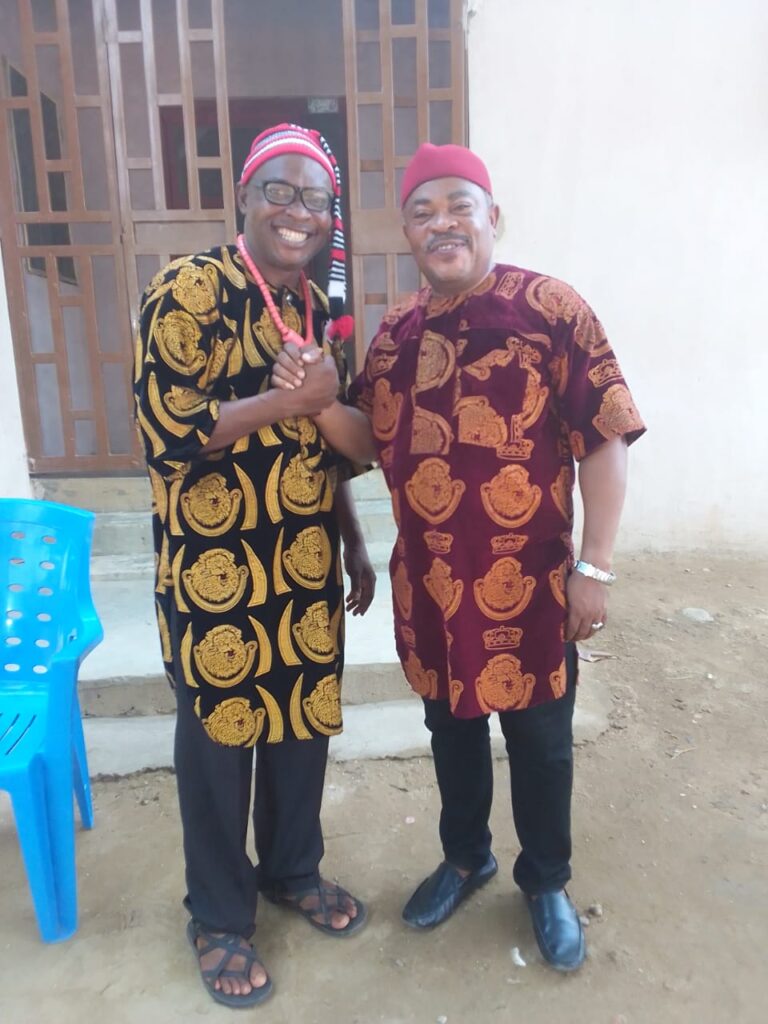 Uncle Sam with Victor Asagwu 